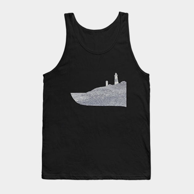 Montauk Sketch Tank Top by MakerGz